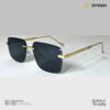 Premium Metal Frame Sunglass - Black