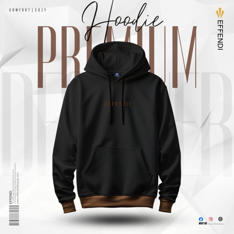 Men’s Premium Hoodie – Black