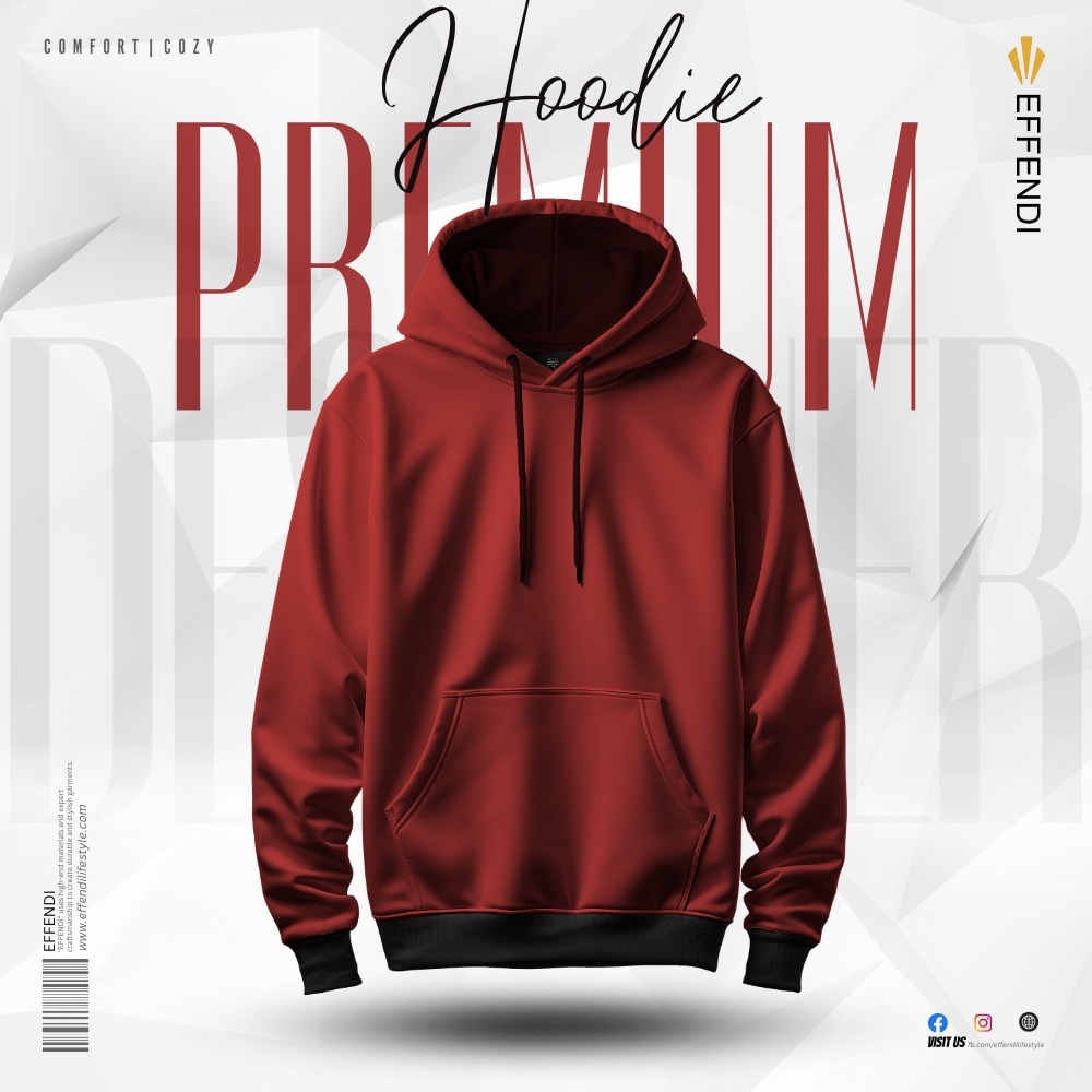 Hoodie on sale polos maroon