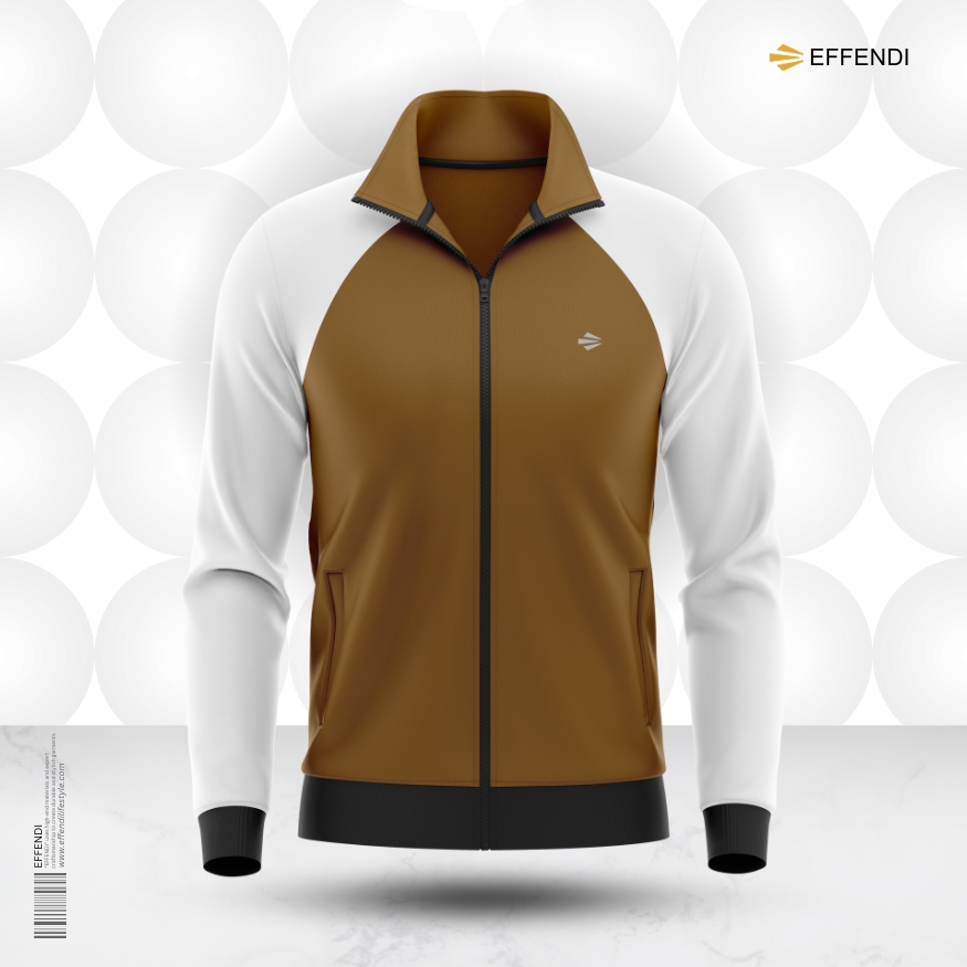 Premium Zipper Sweatshirt - Mustard