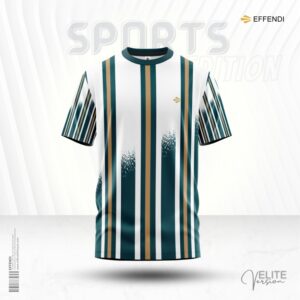 Half Sleeve Sport's T-shirt - Stripe