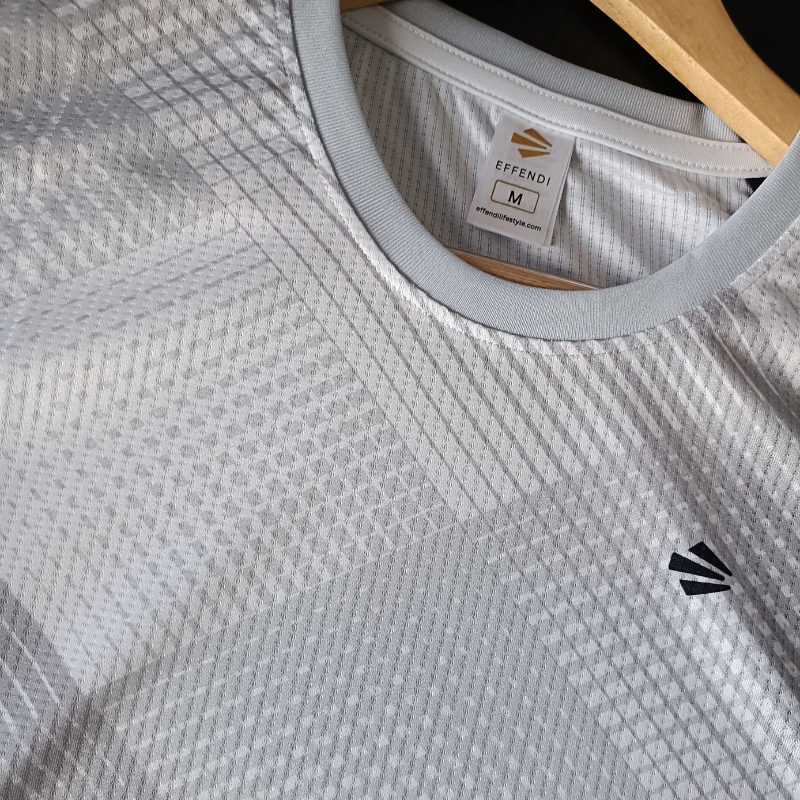 EFFENDI Elite Version Half Sleeve Sports T-shirt - White